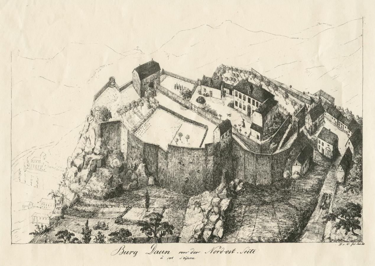 Schloßhotel Kurfürstliches Amtshaus Dauner Burg Exterior foto